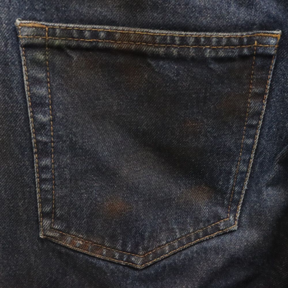 NAMACHEKO (ナマチェコ) ジップフライ コーティングデニムパンツ  