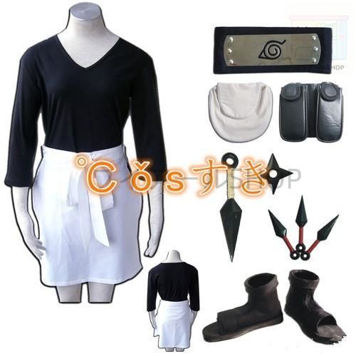 NARUTO ナルト のはらリン 全セット風 コスプレ衣装 イベント 演出服 二次会 cosplay イベント アニメ 変身 変装 仮装 パーティー