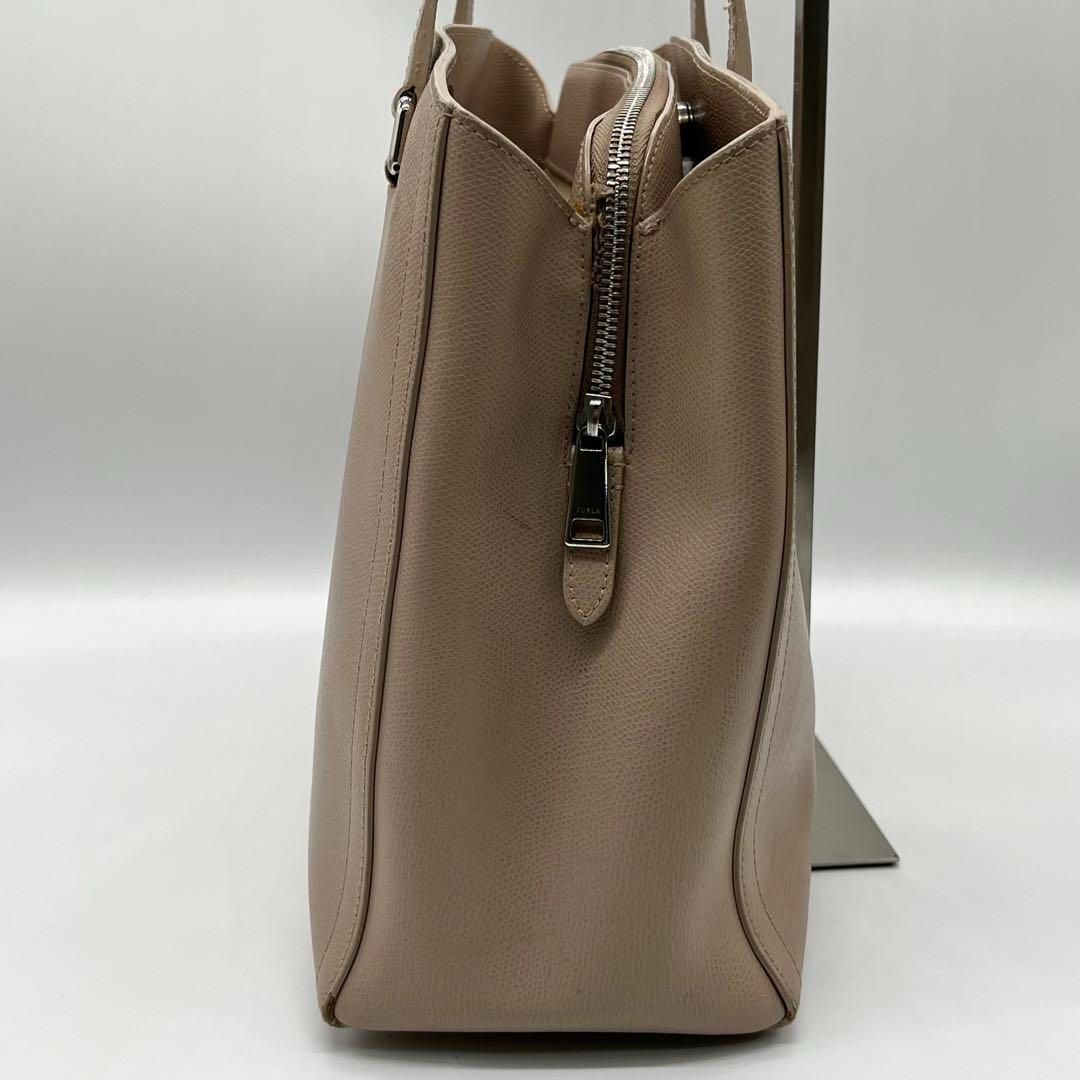 【良品】FURLA NEXT ハンドバッグ トートバッグ レザー フォーマル 良品】FURLA NEXT ハンドバッグ トートバッグ レザー フォーマル