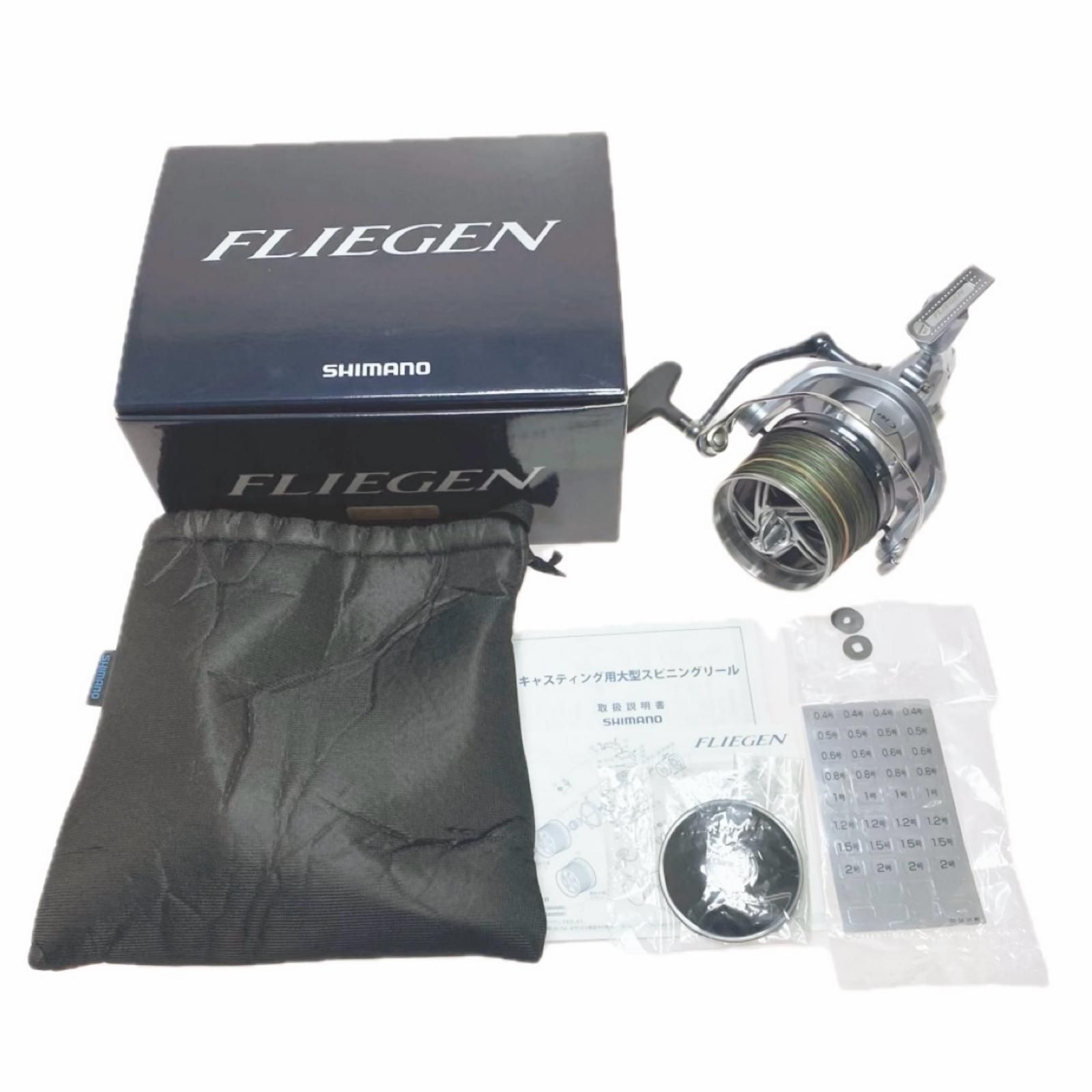 §§SHIMANO シマノ 17フリーゲン 35細糸仕様 程度B スピニングリール 03657