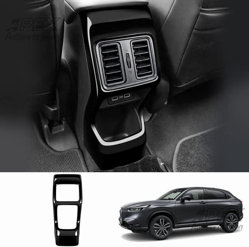 2021 ホンダ ヴェゼル リア エアコンベント インテリアパネル アームレスト AC エアコンベント ガーニッシュ Honda Vezel ABS製 1P FFCRYSTALESIA_COM