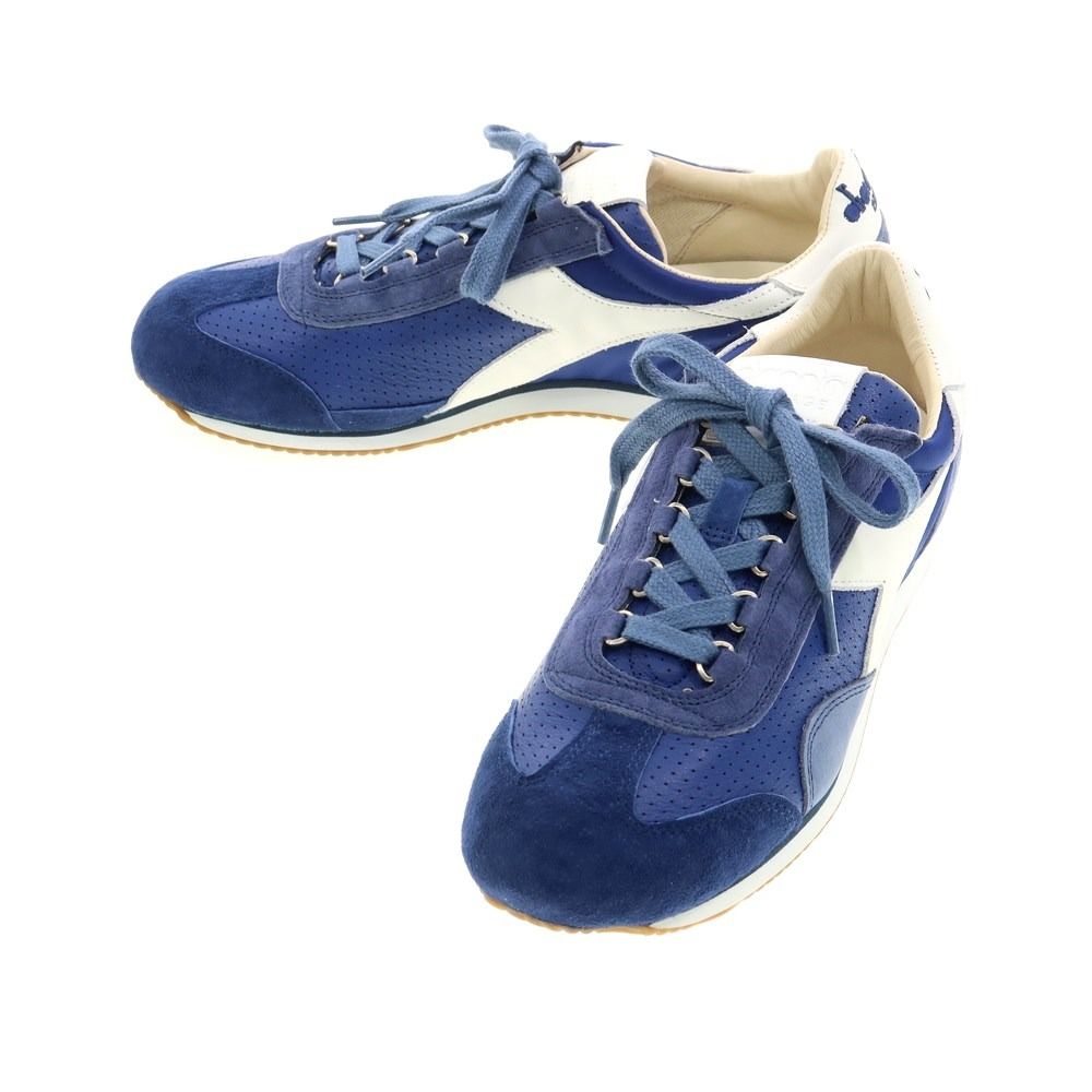 中古】ディアドラ Diadora HERITAGE EQUIPE ITALIA スニーカー ブルーx 