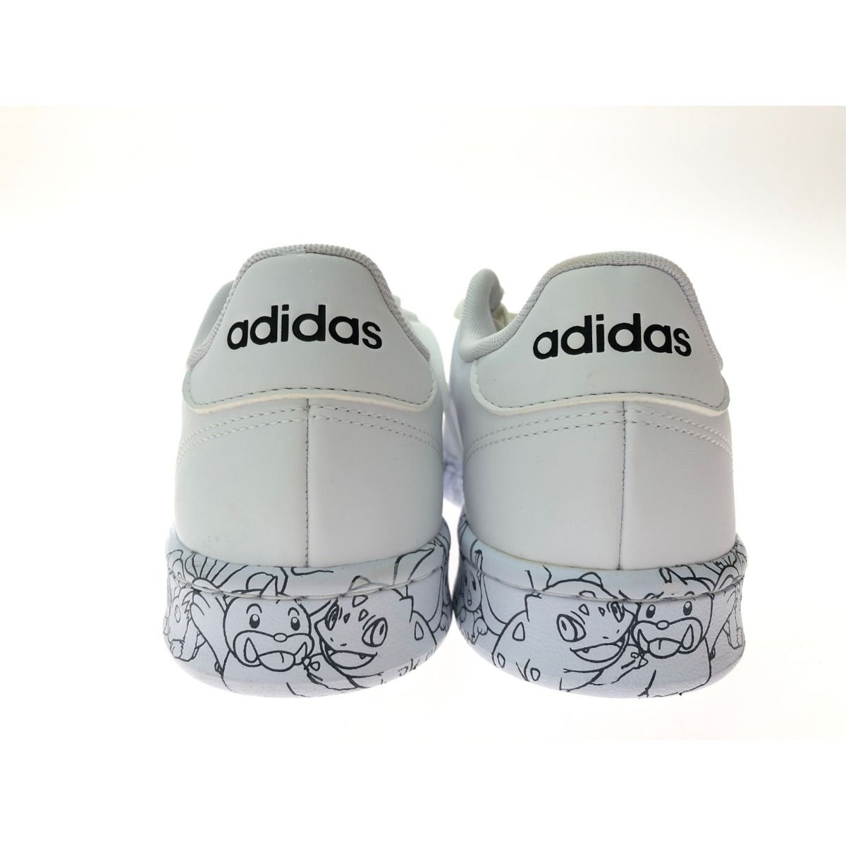 adidas ポケモンコラボ ホワイトスニーカー シール付き ▽▽adidas アディダス メンズ スニーカー ポケモンコラボ 傑作