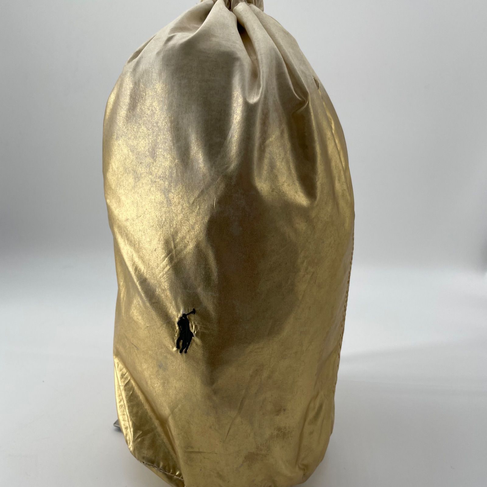 良品✨現行 ポロラルフローレン カゴバッグ ラフィアバッグ 巾着 ゴ ールド内袋 良品✨現行 ポロラルフローレン カゴバッグ ラフィアバッグ 巾着