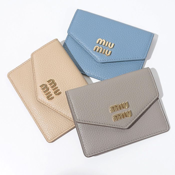 urin⚠️MIU MIU ケース カードケース 財布 マドラスレザー miumiu