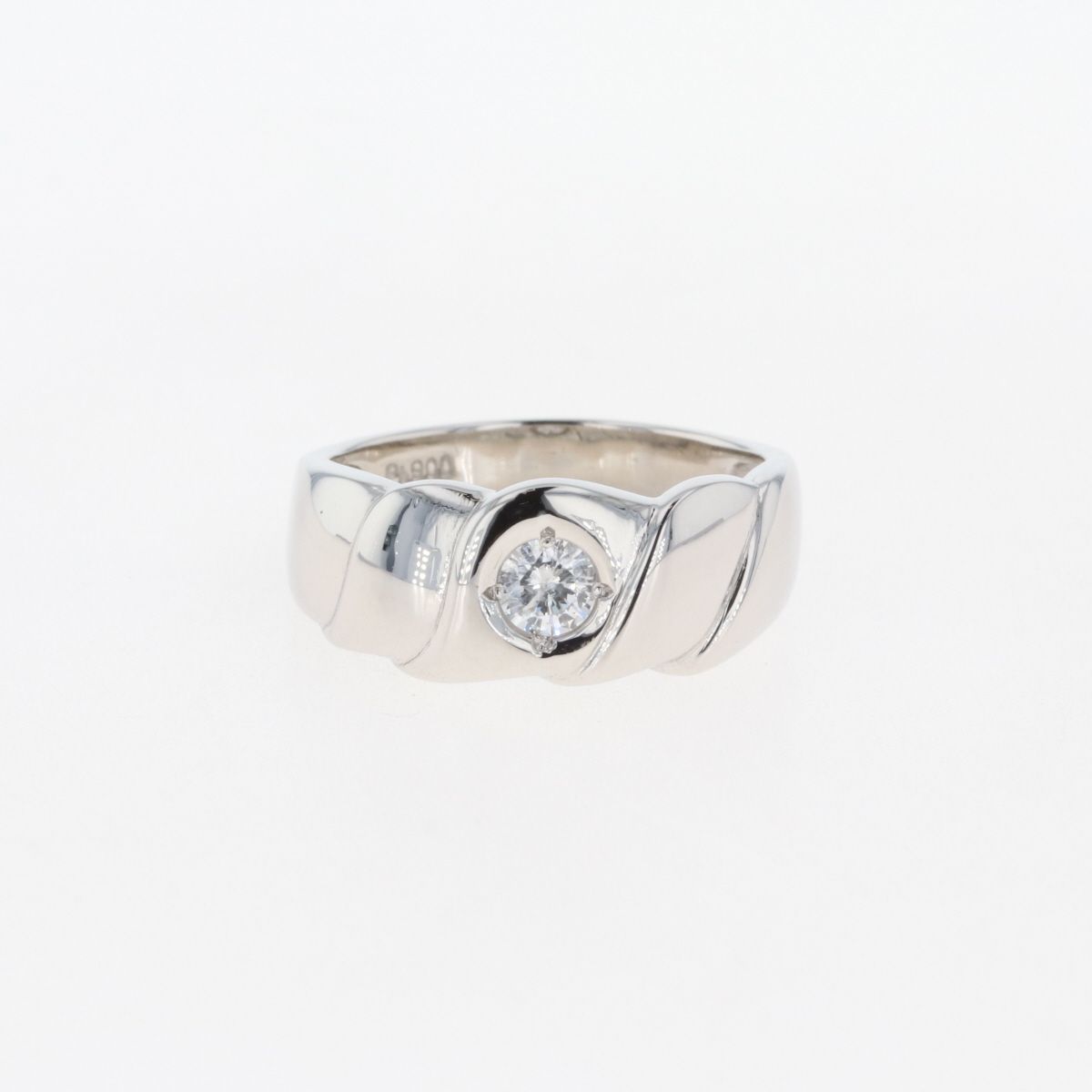 ダイヤモンド デザインリング プラチナ 指輪 リング 12号 Pt900 ...