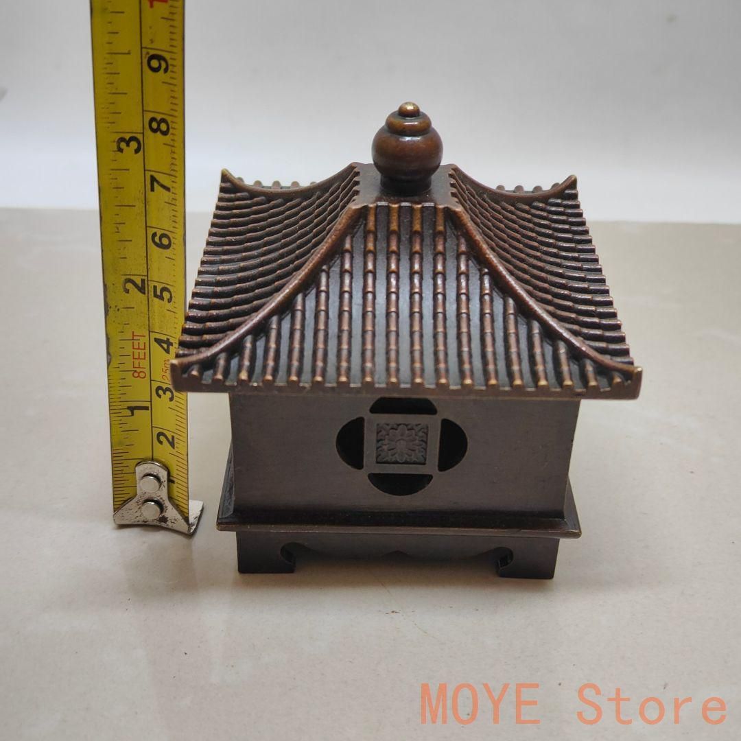 香炉 檀舎香居 室内薫香炉 茶道具 香道具 銅製品 工芸品 置物 香炉 檀舎香居 室内薫香炉 茶道具 香道具 銅製品 工芸品 置物zw0829