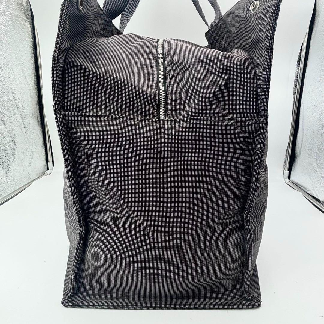 HERMES エルメス エールラインTGM　トートバッグ グレー系 鞄 カバン エルメスエールライン TGM グレー ユニセックス キャンバス トート