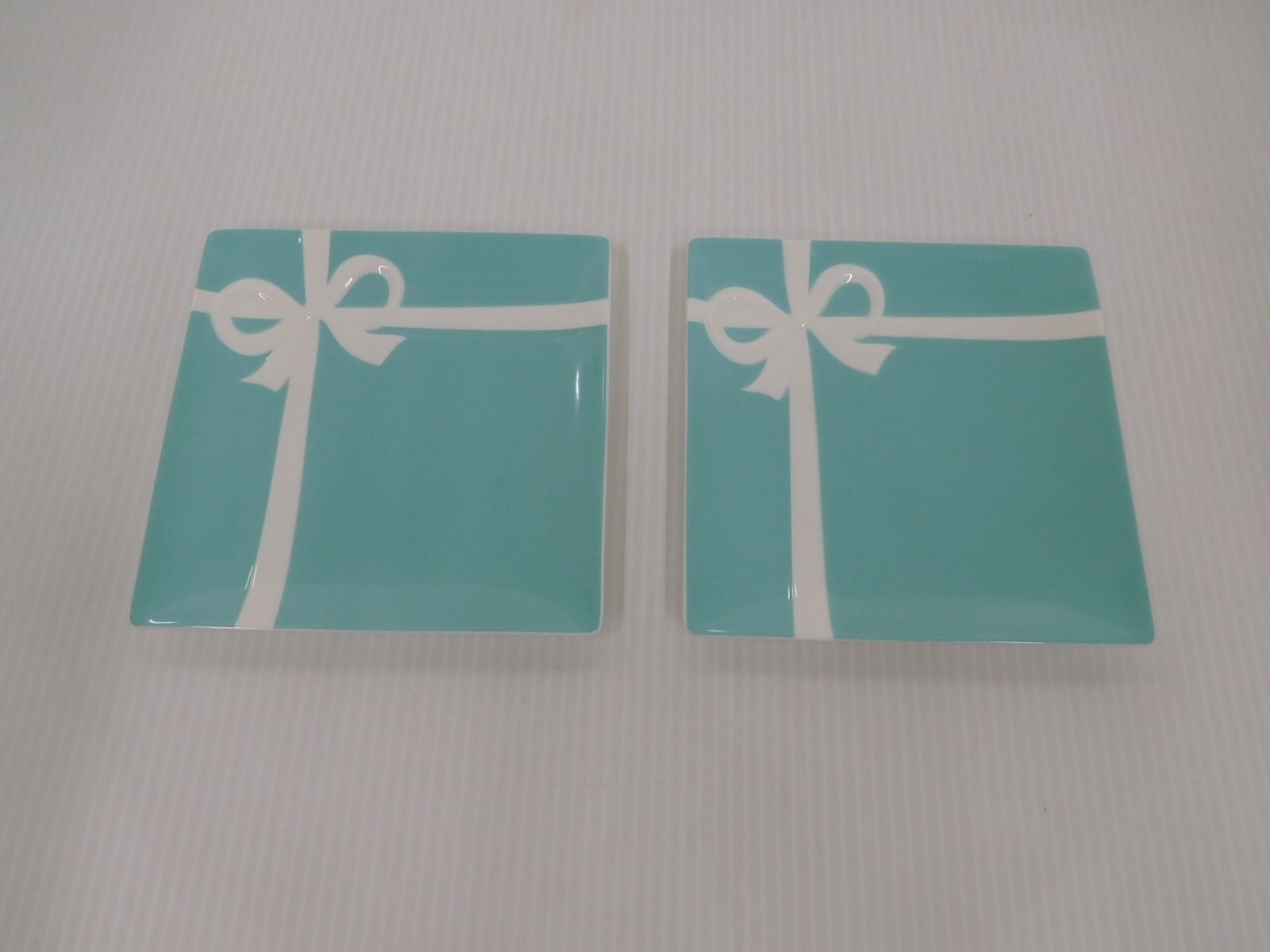 送料無料 TIFFANY＆CO.ティファニー ブルーボウデザートプレート