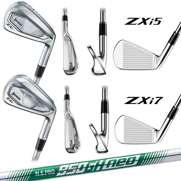 SRIXON [p-7 zxi7][6-5 zxi5] コンボアイアンセット ダンロップ スリクソン ZXi5 ZXi7 コンボ アイアンセット 5本組