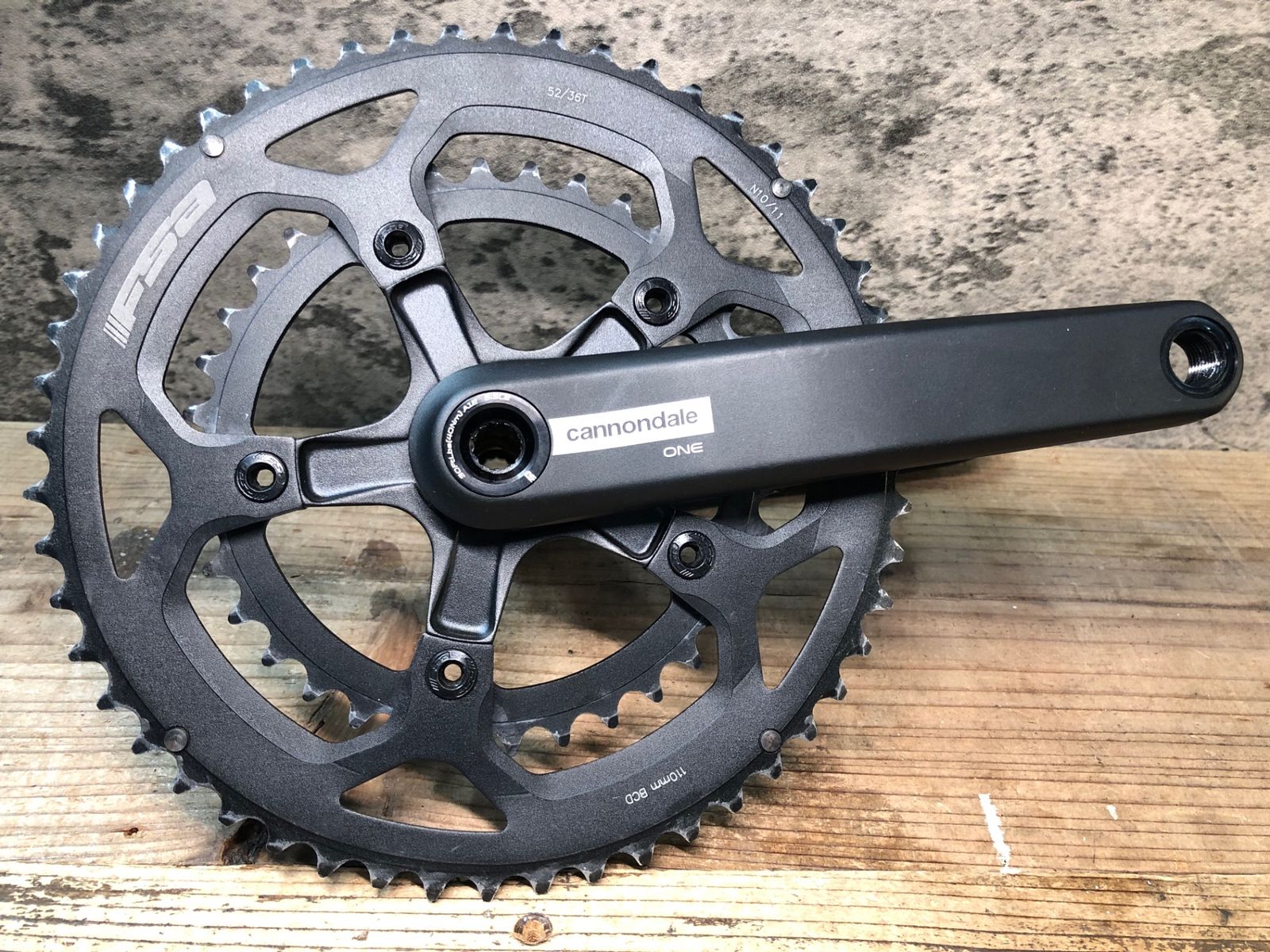 CANNONDALE クランクセット5236T 170mm HT697 キャノンデール Cannondale ワン ONE クランクセット 52