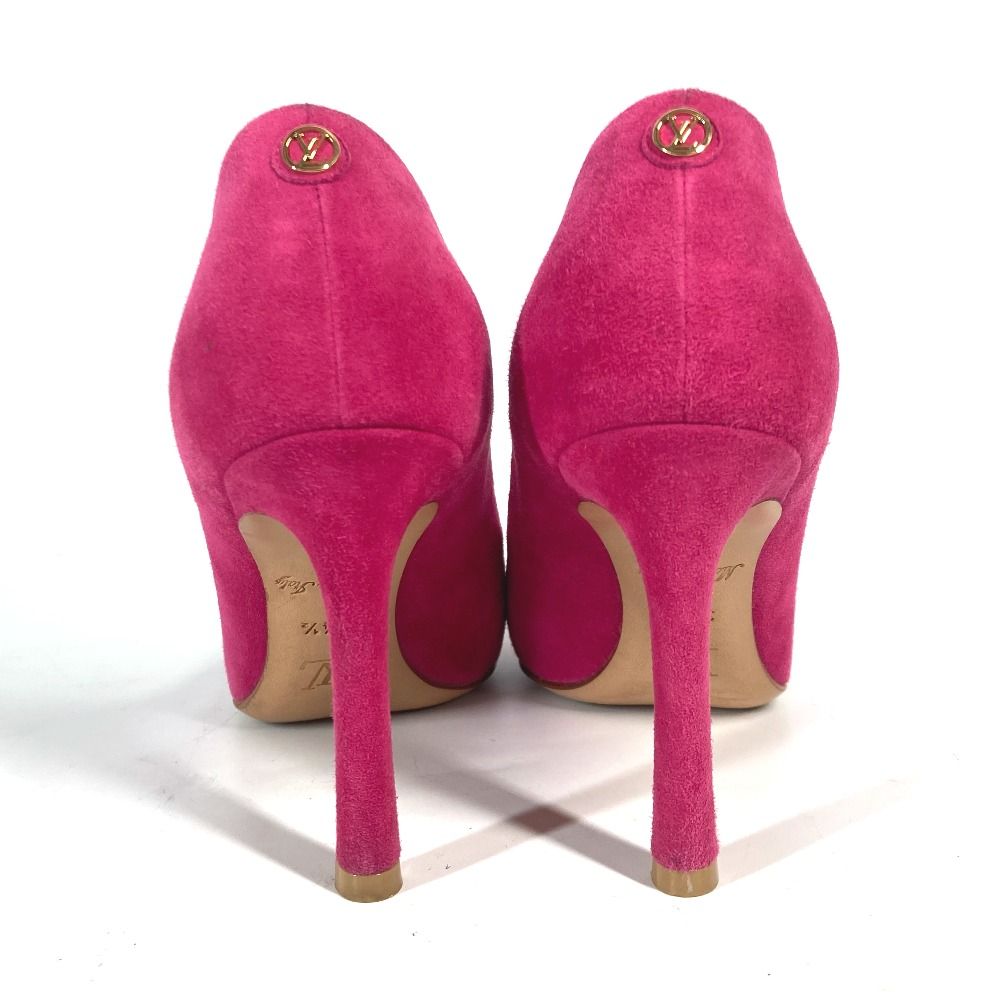 LOUIS VUITTON ルイヴィトン パンプス ハイヒール スエード - メルカリ