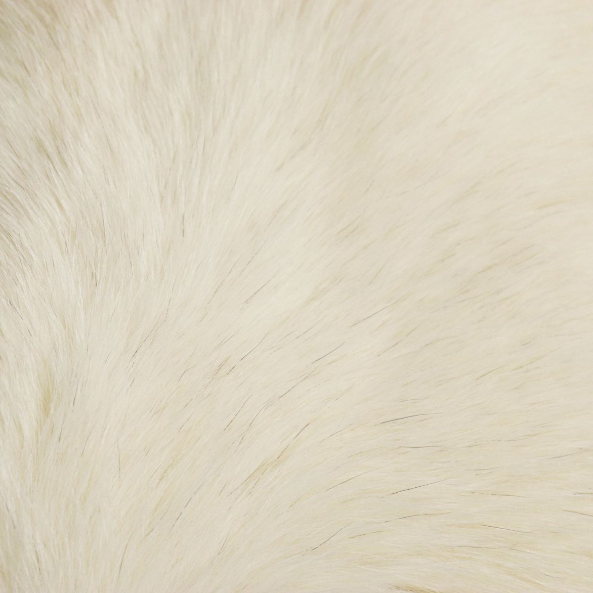 極美品●SAGA FOX サガ シャドーフォックス 本毛皮ショール/ストール/ティペット アイボリー 毛質柔らか・ボリューム◎