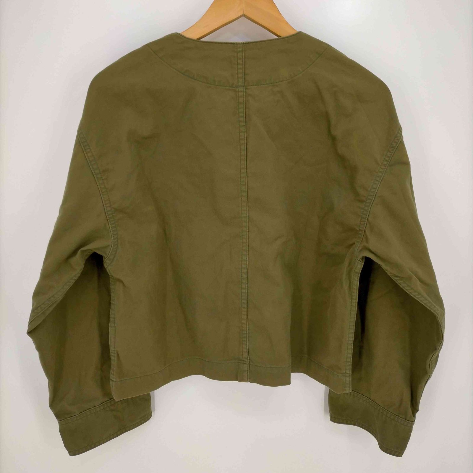 マカフィー MACPHEE クロップドシャツジャケット レディース JPN
