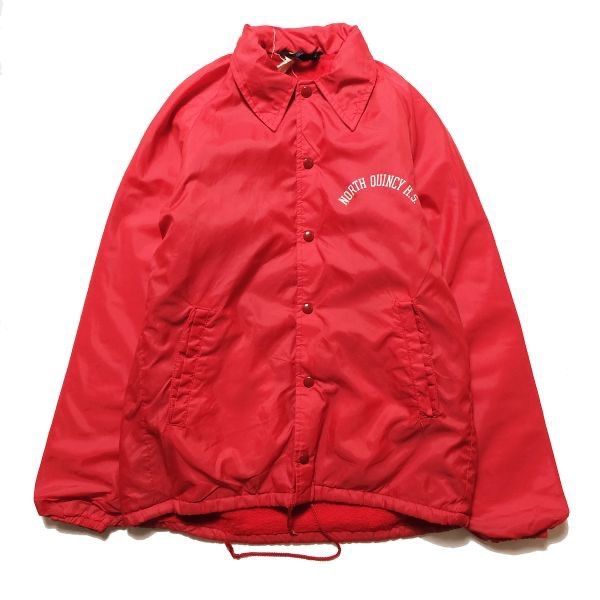 70's USA製 チャンピオン フード付き ナイロン コーチジャケット (S
