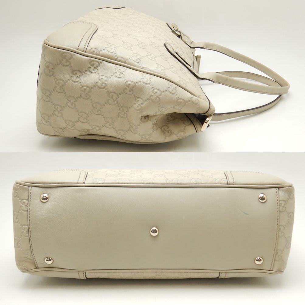 GUCCI グッチ プリンシー 177052 トートバッグ グッチシマ レザー 