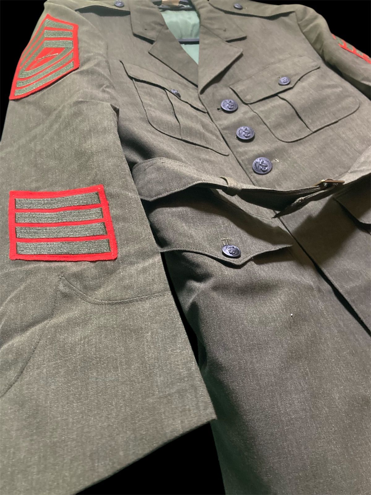 韓国軍 HBT 戦闘服 上下セット 4号 Mサイズ 第5共和国 ソウルの春