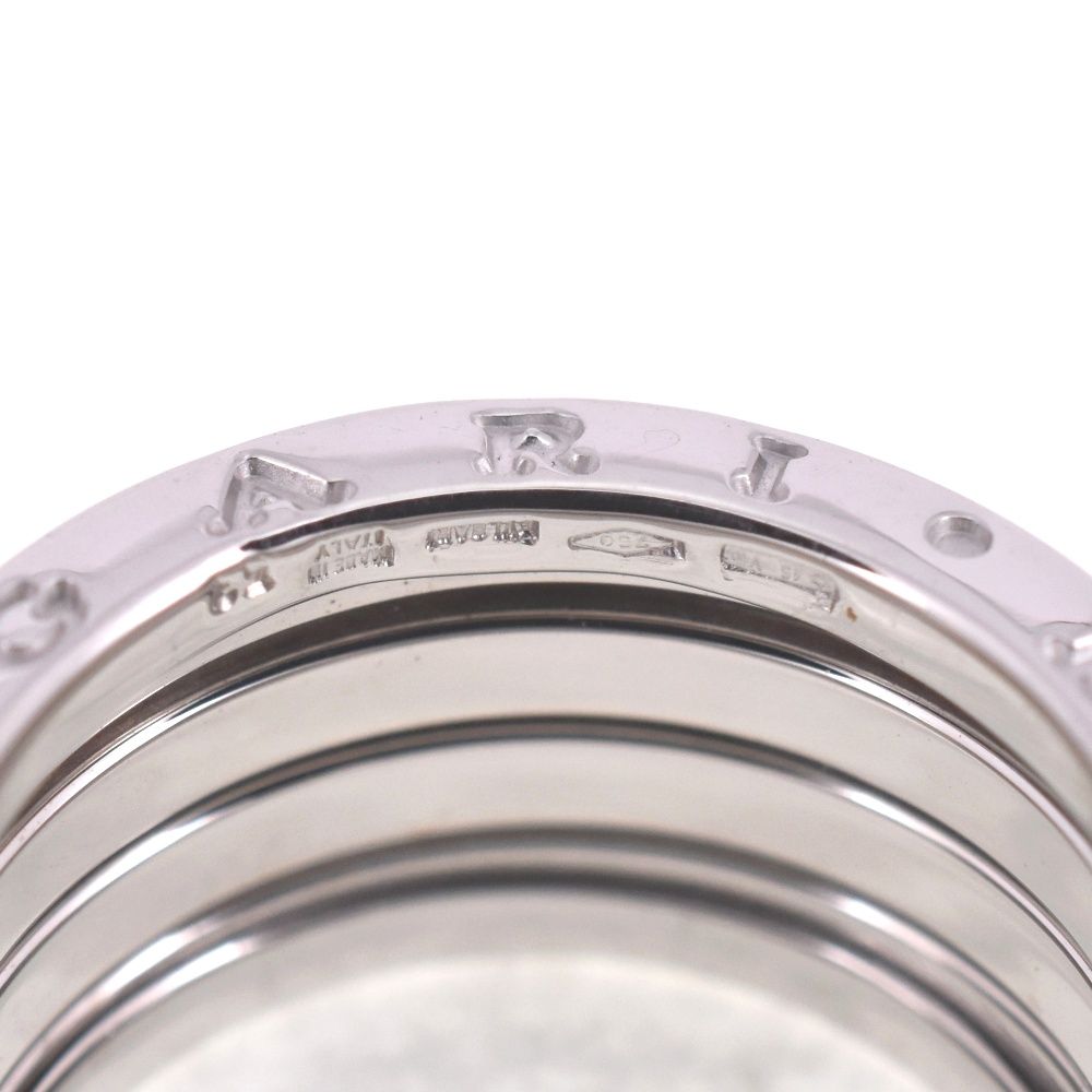 ブルガリ BVLGARI B-Zero1 リング サイズ53 JP13 K18WG レディース き S 139281