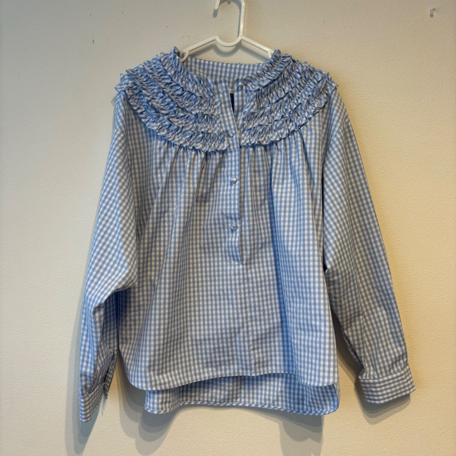 ロージーモンスターrosy monster フリルブラウスチェック - トップス 