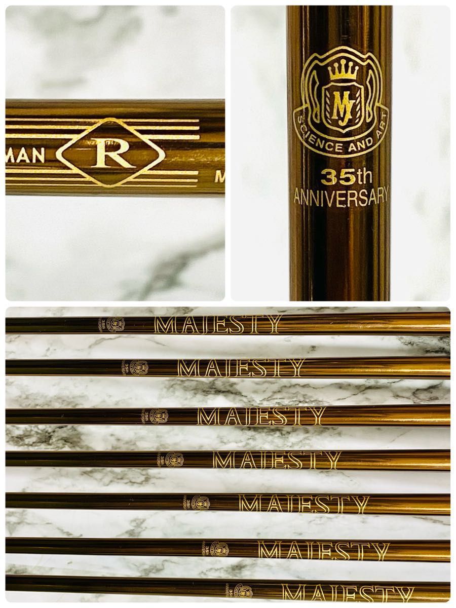 【最高級】マジェスティ 35th アニバーサリー メンズアイアンセット 8本 R 最高級】マジェスティ 35th アニバーサリー メンズアイアン