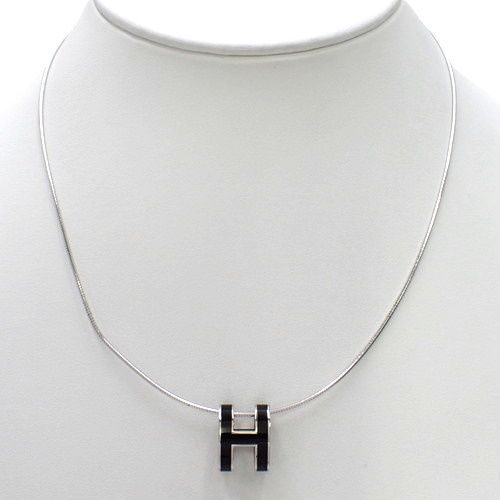 HERMES(エルメス) ポップ アッシュ ネックレス メタル シルバー HERMES(エルメス) ポップ アッシュ ネックレス メタル シルバー