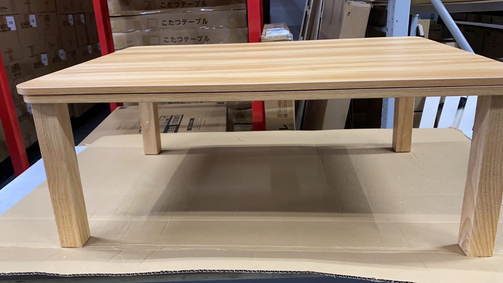 こたつ テーブル 暖房器具 折れ脚こたつ カーボンヒーター 手元コントローラー 長方形 家具 幅105ｘ奥75cm ヒーターユニット リビングテーブル zd10575-mc50-aw