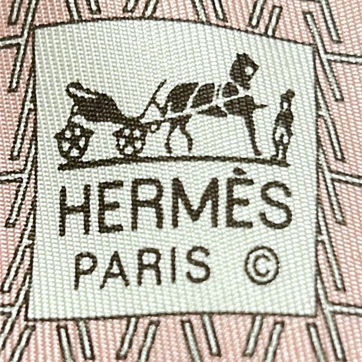HERMES(エルメス) ネクタイ メンズ新品同様 - ライトピンク