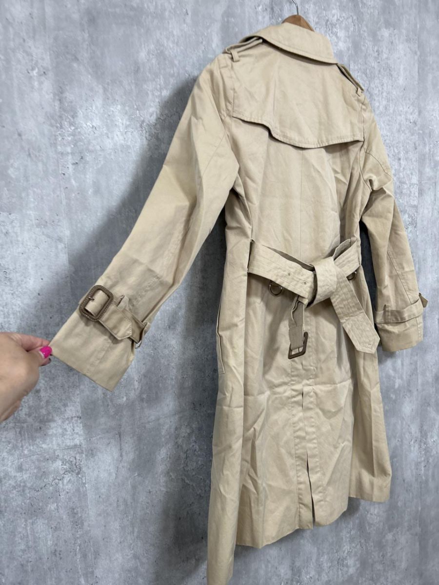 SLOBE IENA スローブイエナ トレンチ コート sizeS36/ベージュ
