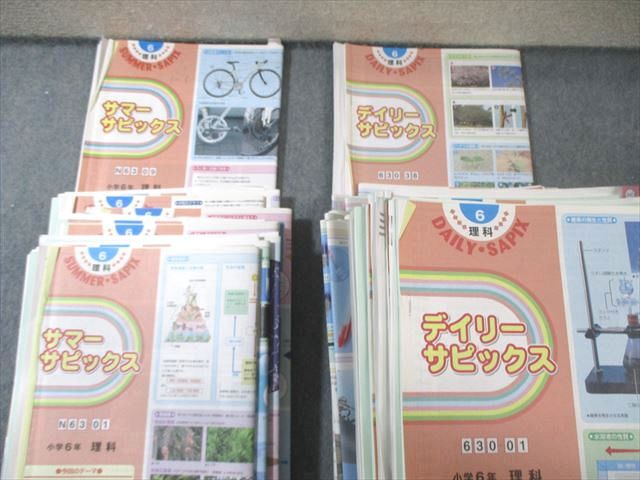 SAPIX 小6 サピックス デイリー/サマー/トレーニング 理科 通年
