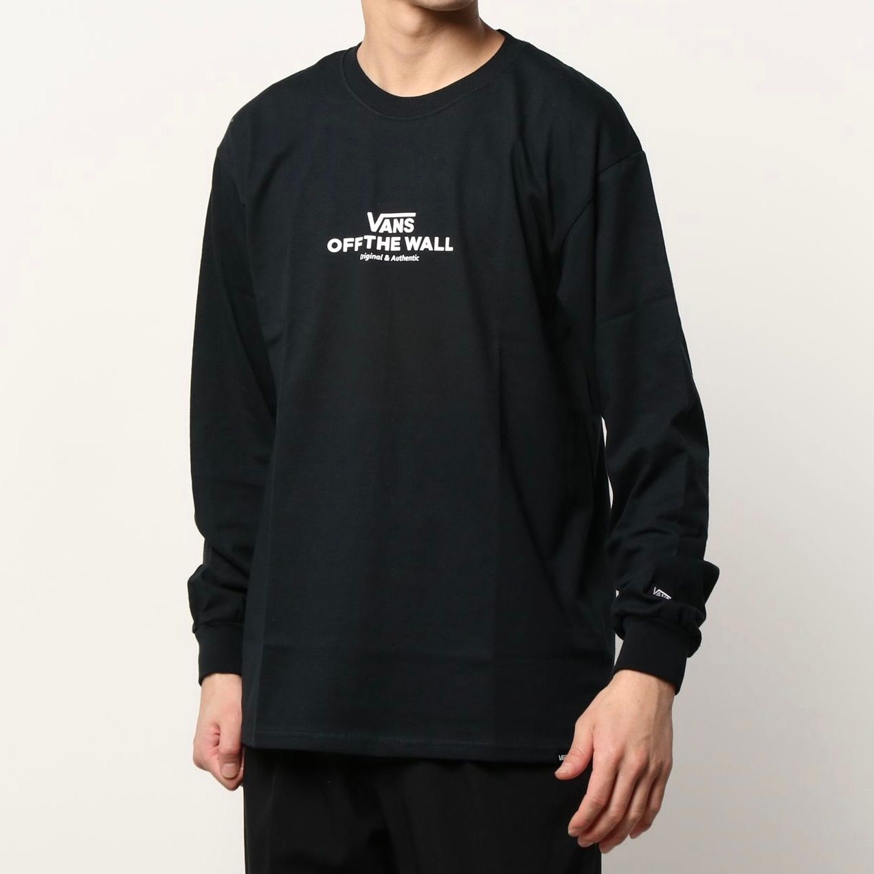 バンズ VANS メンズ レディース オリジナル ロンT 長袖Tシャツ