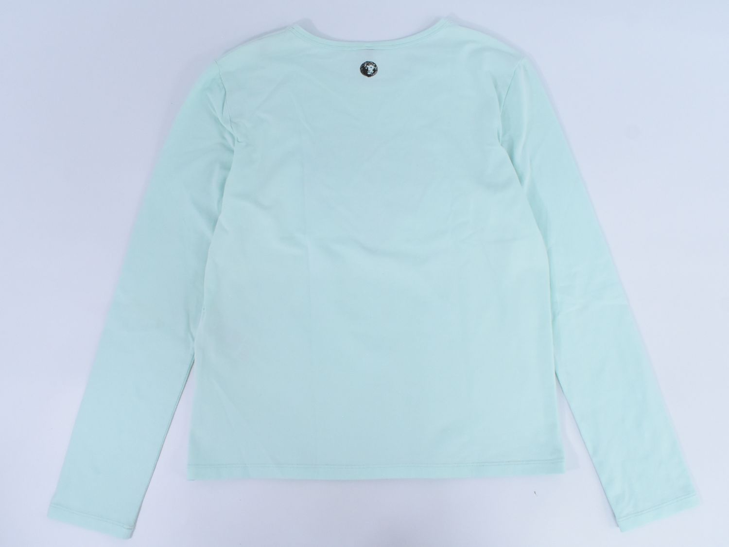 本物 ヴェルサスヴェルサーチ VERSUS VERSACE ハート ロゴ ロング T  