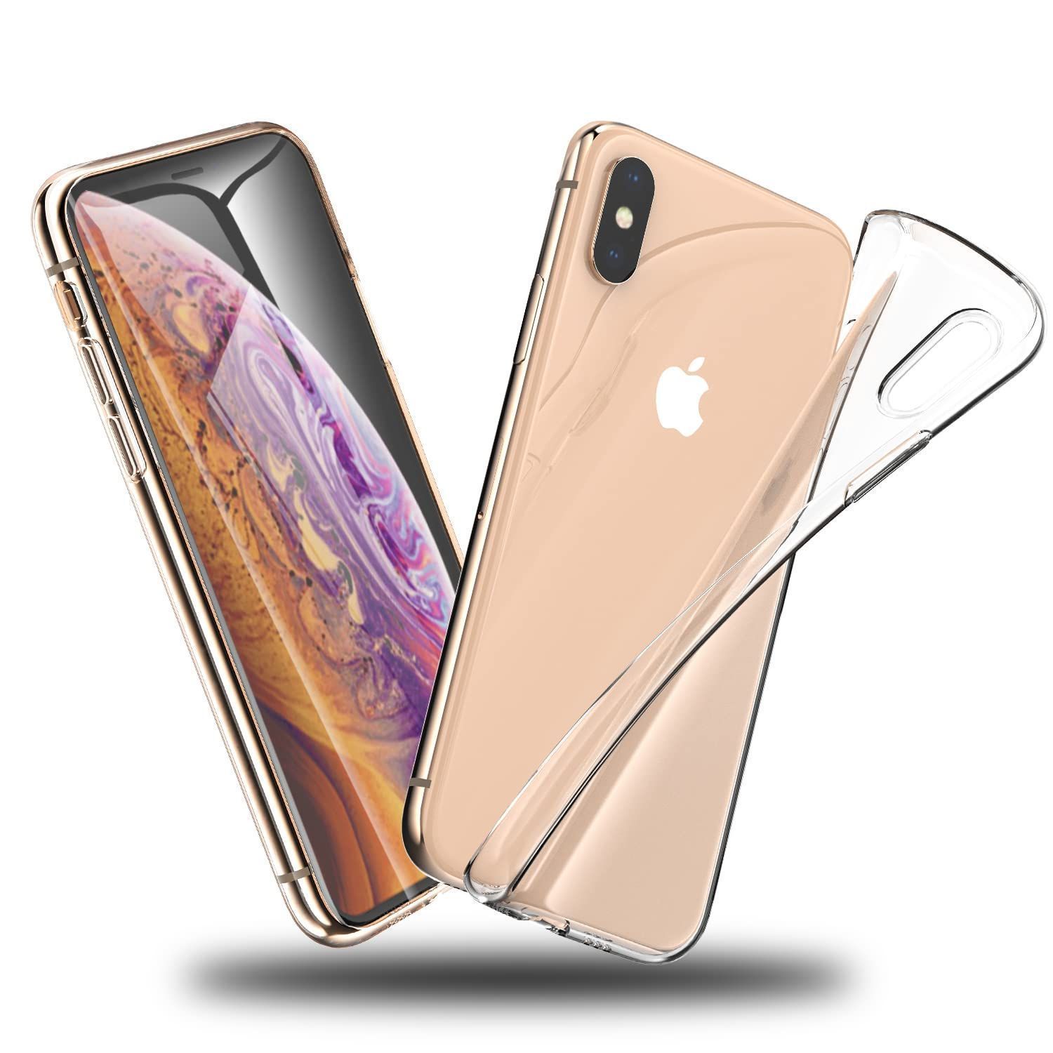 数量限定】ORANGA iPhone Xs 用ケース クリア iPhone X 用 カバー TPU