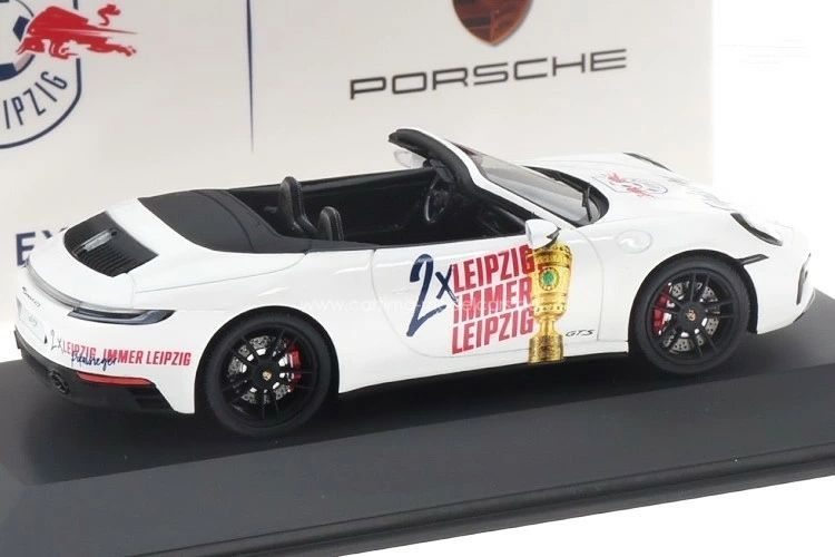 スパーク 1 43 ポルシェ 911 992 カレラ 4 GTS カブリオ RB 2025 Spark Porsche Carrera 4 GTS Cabrio DFB Leipzig Pokalsieger WAXL2000014