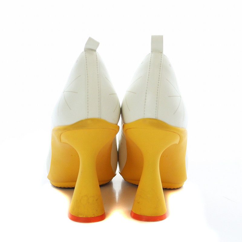 【COLE HAAN】美品 コールハーン パンプス ハイヒール グランドOS 極美品♡コールハーン / バイカラーパンプス チャンキーヒール