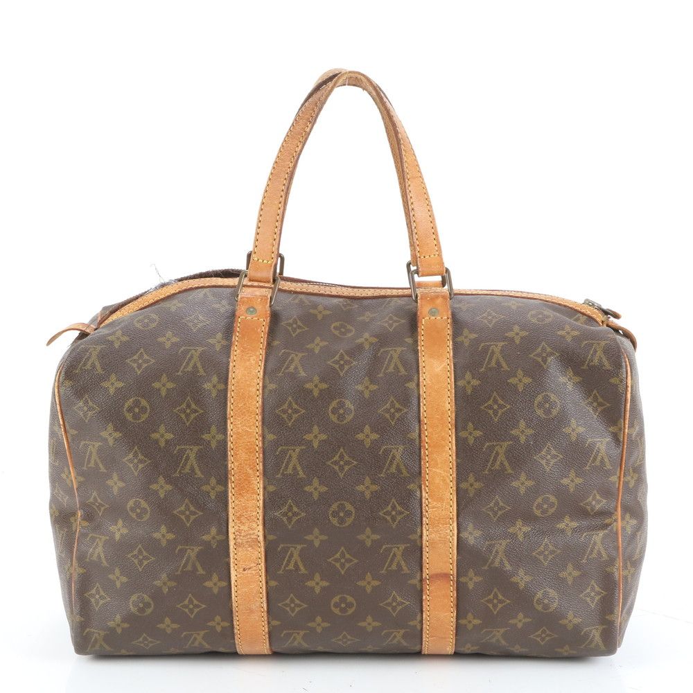 【LOUIS VUITTON】ボストンバッグ　サックスープル45 モノグラム ルイヴィトンサックスープル45 14145 ブラウン ユニセックス