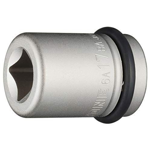 6A-17BA:二面幅:17mm トネ(TONE) インパクト用インナーソケット 6A-17BA 差込角19.0mm(3/4＂) 二面幅17mm