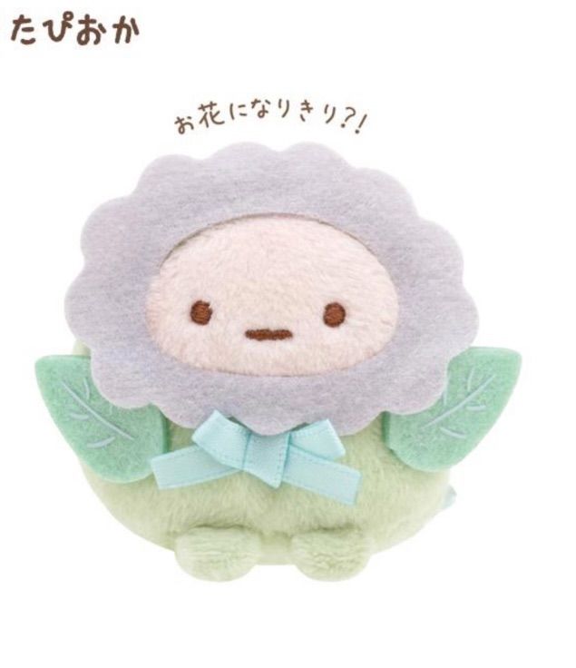 すみっコぐらし　ざっそうとようせいのお花畑　たぴおか　てのりぬいぐるみ 71y3bnJKiOL._UF350,350_QL50_.jpg