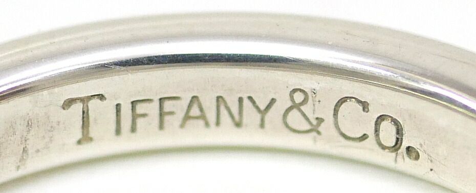 Tiffany & Co. シルバーリング サファイア付き ティファニー TIFFANY&Co. 指輪 サファイア ピンキーリング #4