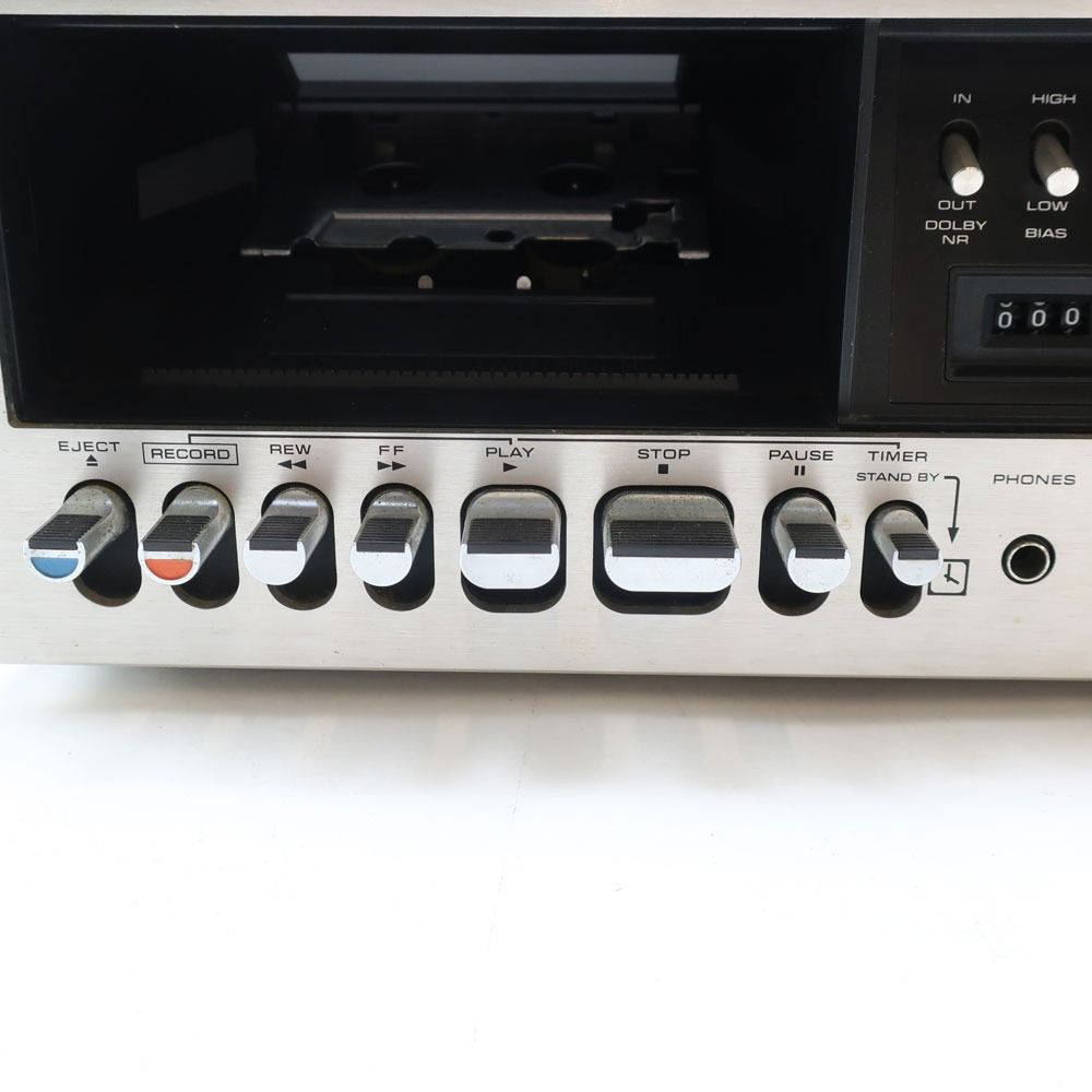 Technics テクニクス RS-630U-Ⅱ ステレオカセットデッキ 通電