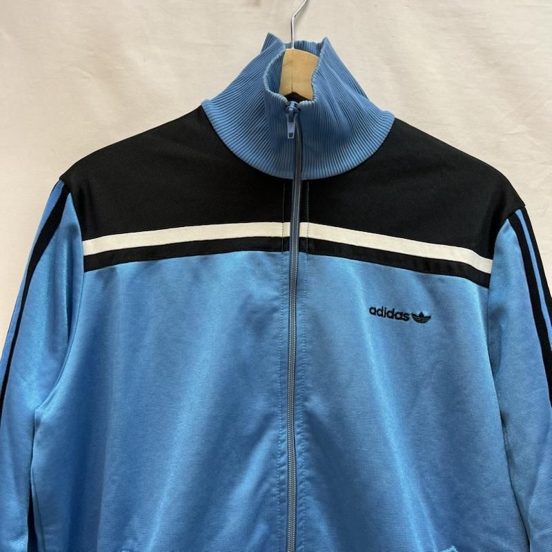adidas アディダス ジャケット 上着 ジャンパー ブルゾン 80s 万国旗 西ドイツ製 トラックジャケット ジャージ ヴィンテージ