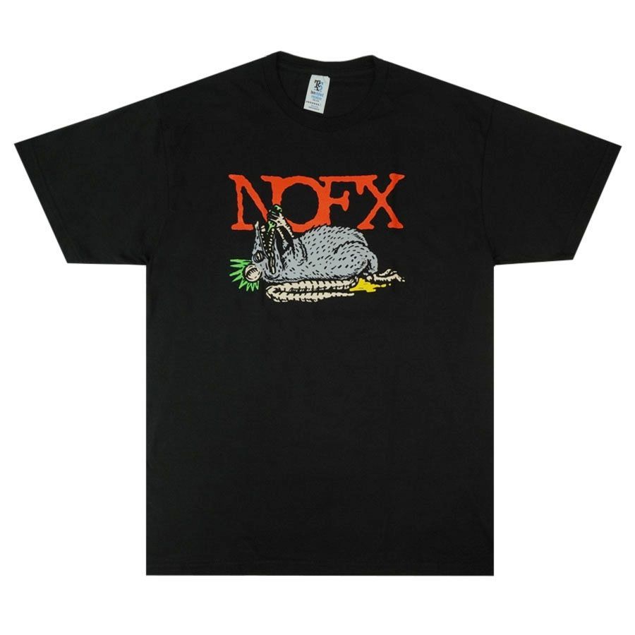 メンズ Tシャツ NOFX DRUNK RAT TOUR TEE ノーエフエックス バンドＴシャツ ブラック 黒 ラット ネズミ ライブ ツアー 半袖  TSHIRTS パンク PUNK ロックT ハードコアメロコアメロディックコア - メルカリ