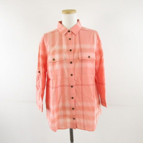 バーバリー ロンドン BURBERRY LONDON チェックシャツ 七分袖