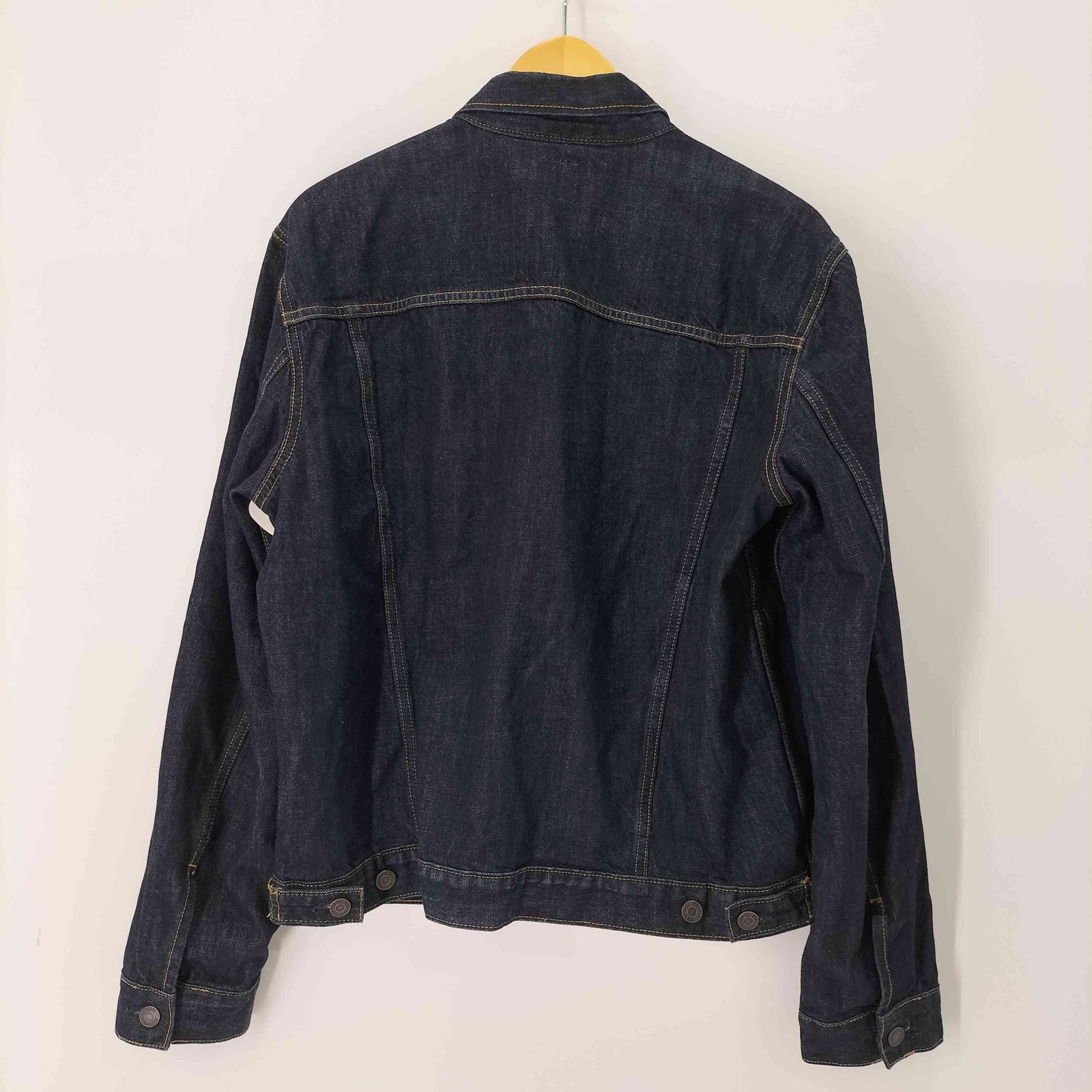 GAP 1969 デニムジャケット　Gジャン　エポーレット　ダメージ　LO22 ギャップ1969☆Gジャンデニムジャケット ダメージ加工 革タグ