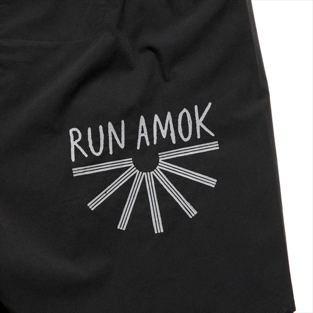  Run Amok ラン アモック ハーフパンツ ALTA 5 RS 325 BLK メンズ ブラック アルタ ショーツ ランニング トレイルランニング トレラン マラソン ジョギング ショートパンツ ボトムス