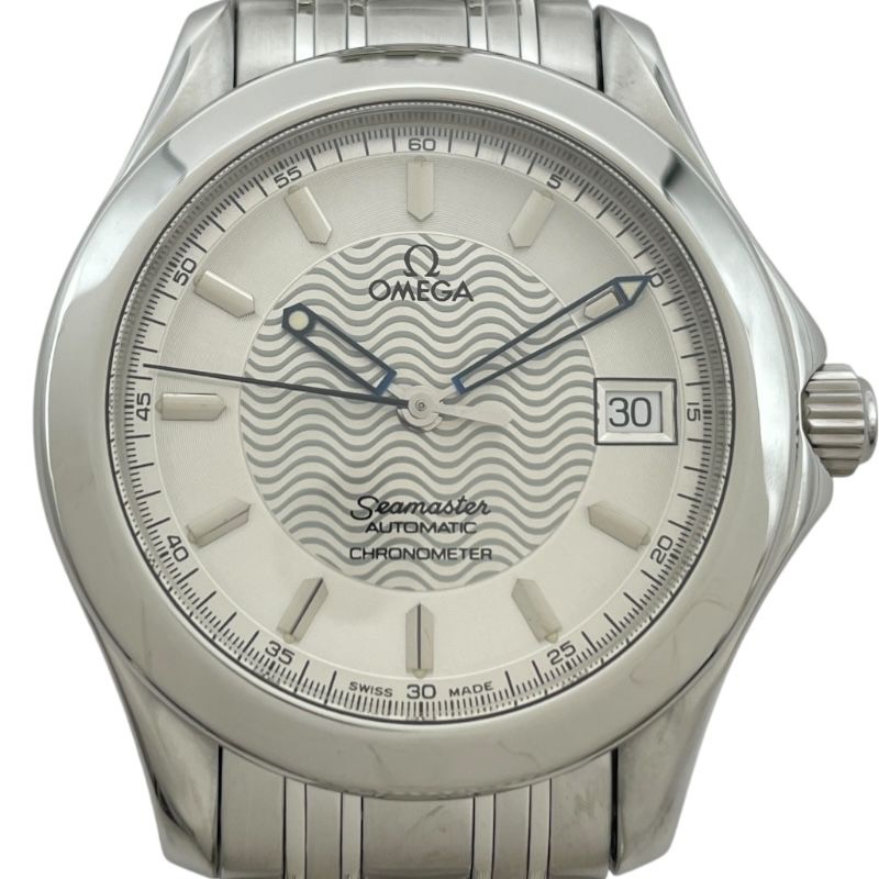 OMEGA シーマスター メンズ 自動巻き シルバー 2501.31 OMEGA シーマスター120m 2501.31 シルバー文字盤 ステンレス