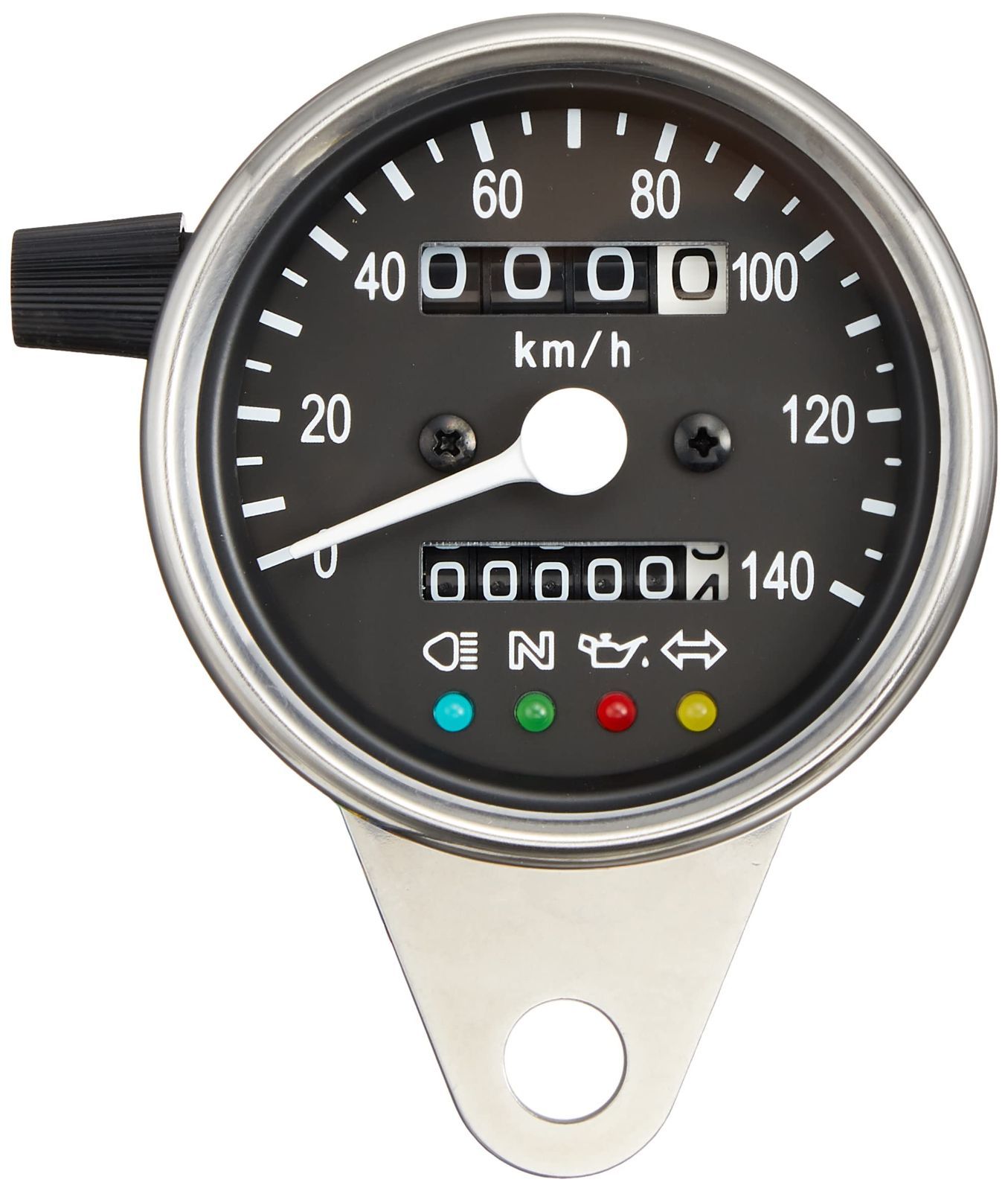 グッズ GOODS サイドマウントメーターキット φ60インジゲーターランプ付き SR400 500 ドラム G7-00065