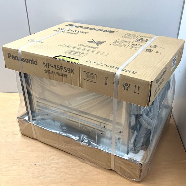 未開封 Panasonic|パナソニック ビルトイン食器洗い乾燥機 NP-45RS9K フルオープン 42L ストリーム除菌洗浄 ●103709