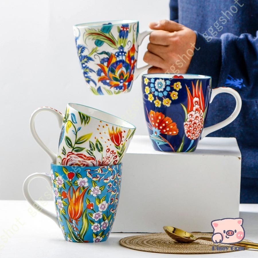 マグカップ 大きめ 500ml以上 陶器 おしゃれ 大きい コップ 和 大 コーヒーカップ 陶芸 和風 和食器 モダン マグ グリーン コーヒー