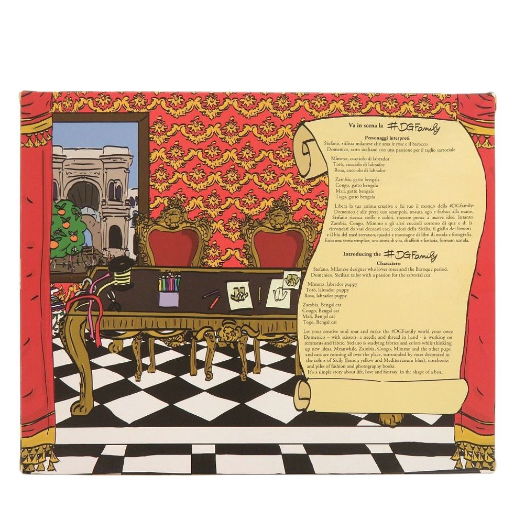 新品同様 ドルチェアンドガッバーナ DG family toys プラスチック 置物