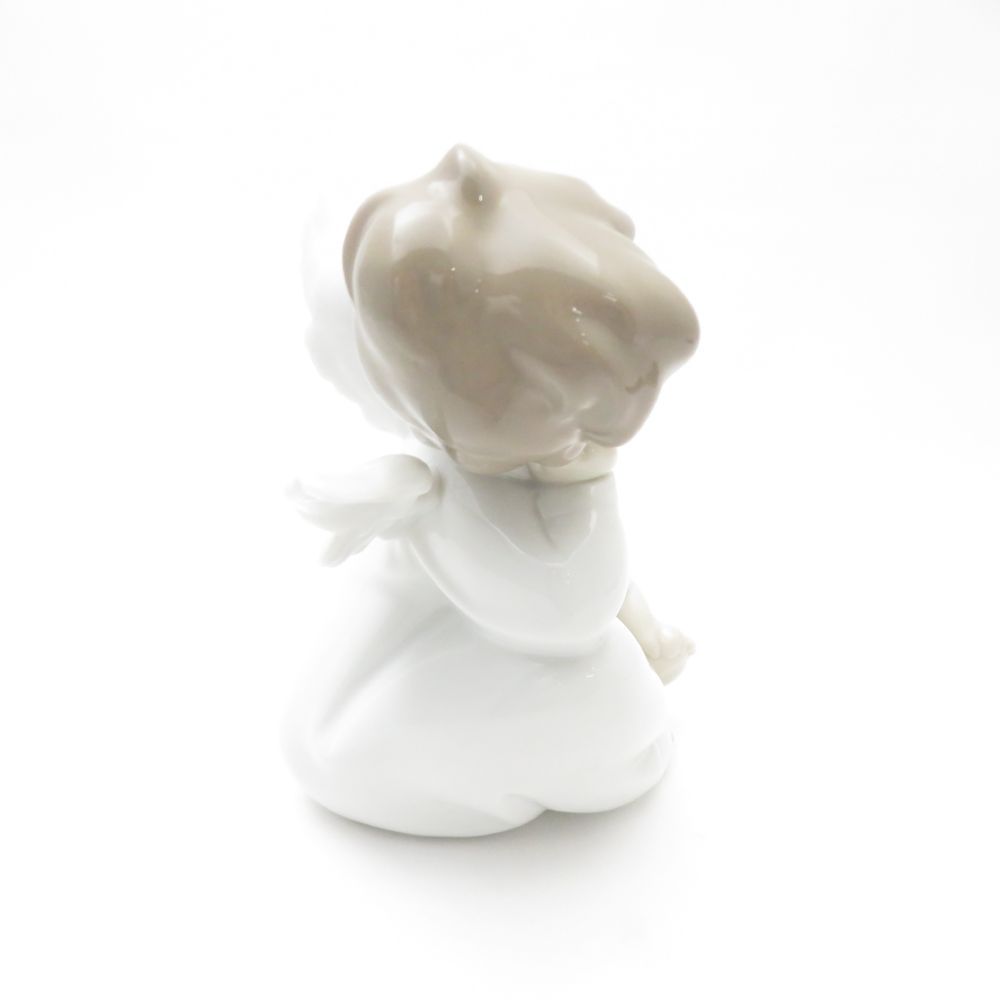 【極美品】リヤドロ　天使の考えごと 『何とかなるよ』　4961 フィギュリン Amazon.co.jp: リヤドロ LLADRÓ 人形 天使の考えごと なんとか